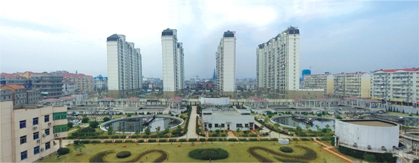 江西最大污水處理廠——南昌朝陽污水處理廠二期工程（省、市優(yōu)良工程，獲滕王閣杯）
